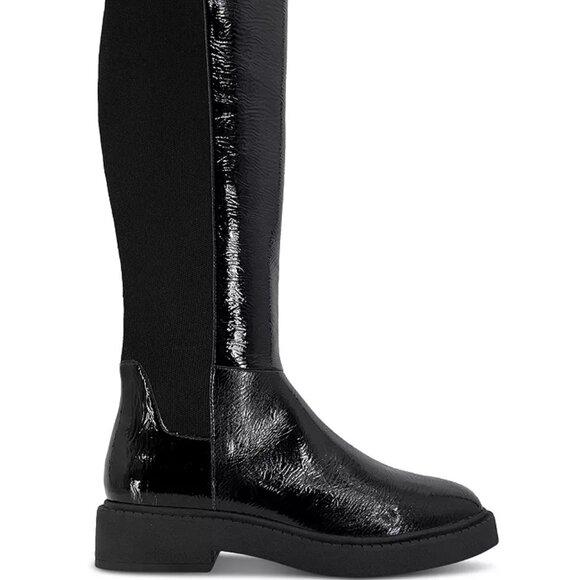 Andre Assous Women's Viva Round Toe Patent Boots. 7.5 - Picture 2 of 13